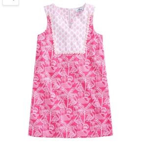 Vineyard Vines size 5 Flamingo Print Shift Dress